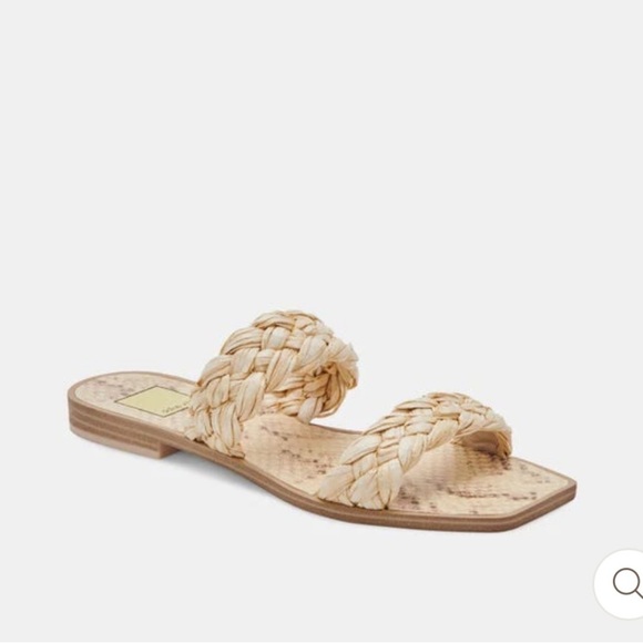 Evereve‎ Dolce Vita Indy Braided Sandal Raffia 6 - Picture 2 of 8